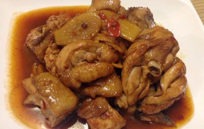 紅燒雞肉料理