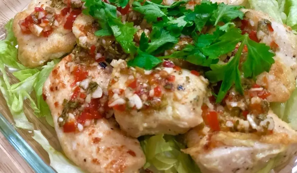 檸檬雞胸肉涼拌