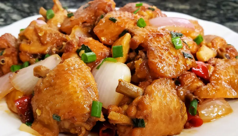 蠔油炒雞肉